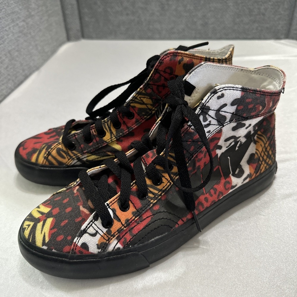 Creative Recreation Youth Zeus Hi Animal Print Leopard Size 6